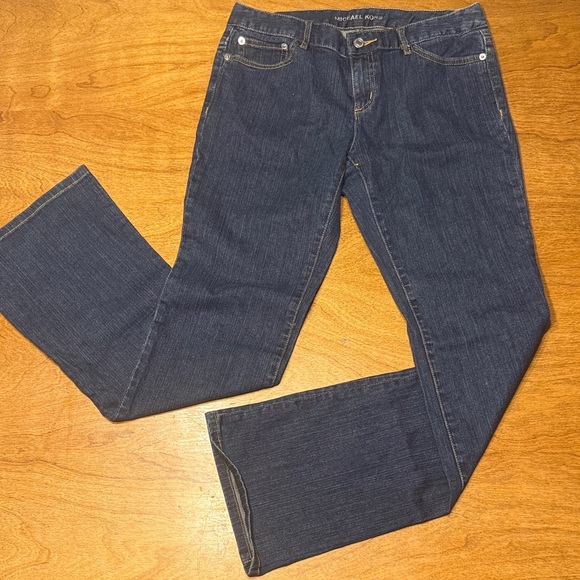 Michael Kors Women's Mid Rise Flare Jeans - Picture 1 of 12